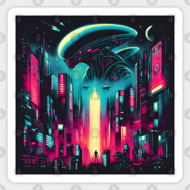 Celestial Leviathan Sticker by MakerMind8.2